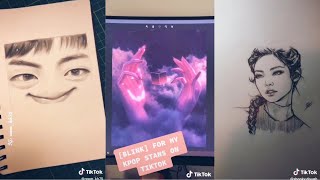 Most Impressive K-pop Art Tiktoks! (TIKTOK COMPILATION)