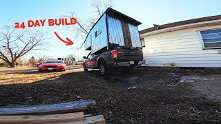 Building a DIY Truck Camper in 24 Days