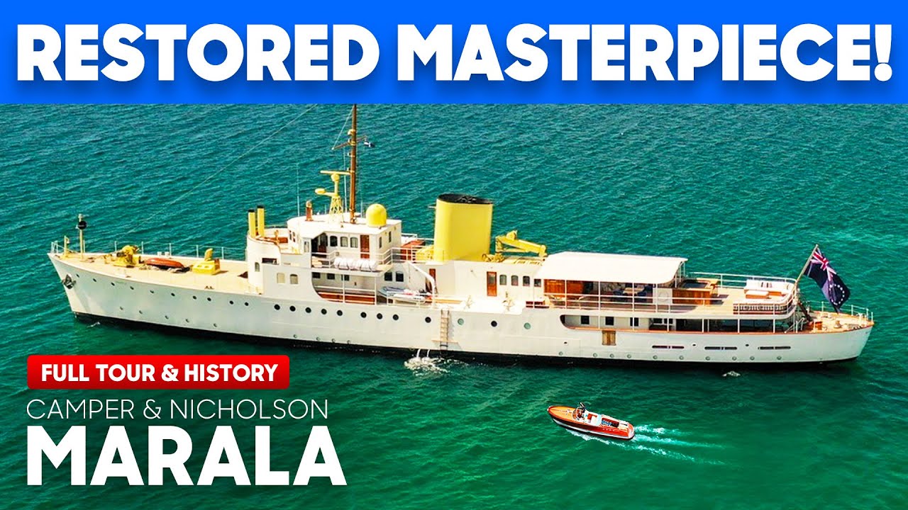MARALA: Самый нестареющий классический тур на суперяхте (шедевр 1931 года, отреставрированный!)