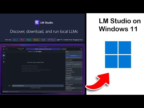 Discover, download and use Local LLMs With LM Studio on Windows11 - YouTube