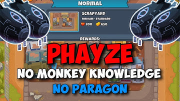 BTD6 Phayze Normal Tutorial || No Monkey Knowledge + No Hero || Voice-Commentary