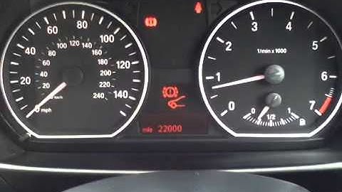 BMW Condition Based Servicing - Onboard computer (Non iDrive)