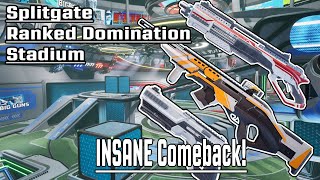 Splitgate: INSANE Ranked Domination Comeback on STADIUM! | Splitgate twitch highlights