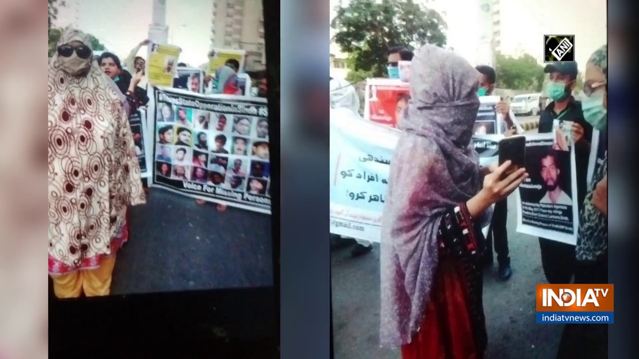 Massive protest in Karachi against enforced disappearances in Sindh