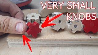 Making a VERY SMALL Star Knob - How to make a small stars knobs
