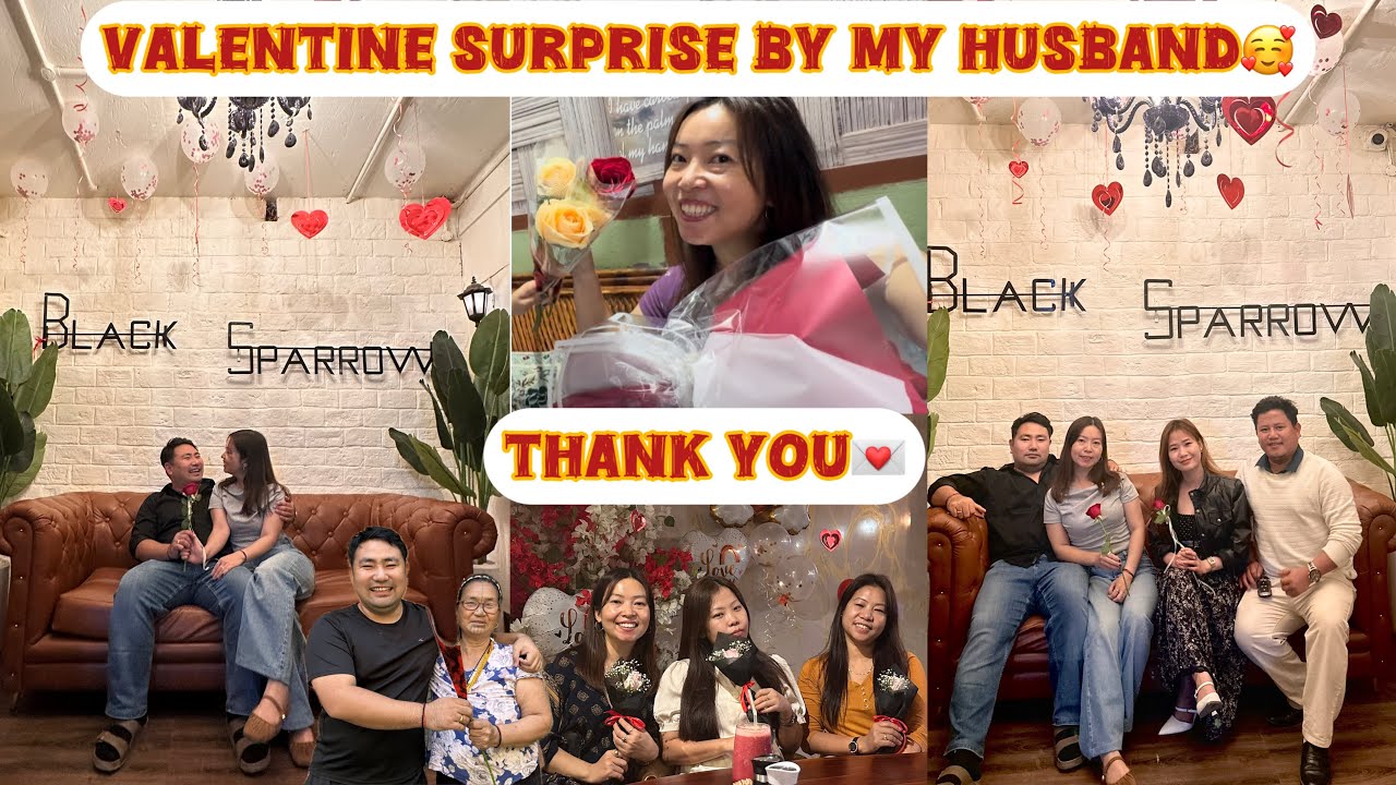 Valentine Surprise By My Husband dear💗Thank You My Forever👩‍❤️‍💋‍👨💌♾️😇🧿🧿🧿🧿