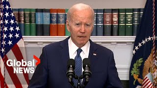 US debt ceiling: Biden urges lawmakers to pass \\