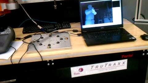 The Kinect controlling an ABB industrial robot