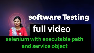 Python selenium installation with executable path and service object