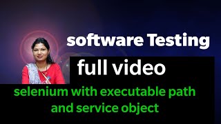 Python selenium installation with executable path and service object