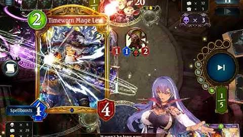 [Shadowverse] CForce Runecraft vs midrange(?) Shadowcraft