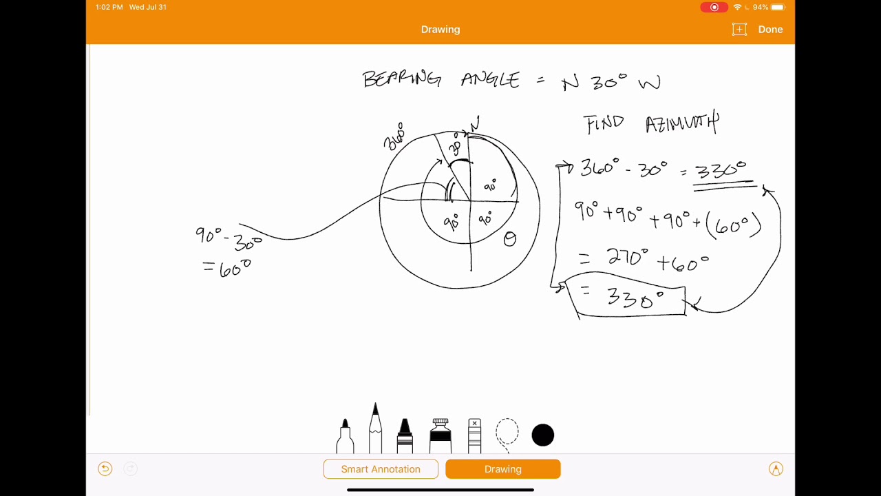 Surveying Angles and Directions YouTube