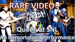 [RARE VIDEO] QUEEN at SNL 1982 : UNDER PRESSURE - Final US appearance - An immortalized performance