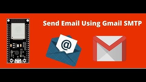 Sending an email by the ESP32