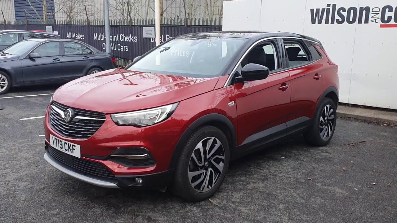 Vauxhall grandland x elite nav vt19ckf YouTube