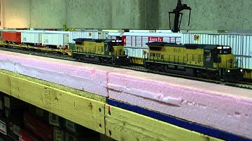 Custom Weathered Atlas C40-8 CNW #8521 and #8529 DCC with Ditch Lights