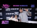 Jazzy from JazzyWorldTV Backstage Interview At Rolling Loud With Power 106’s DJ Wavy