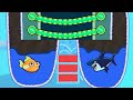 Save the fish  pull the pin level android game mobile game save fish pull the pin tutorial