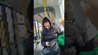 Woman candid crush in train 293 PREVIEW