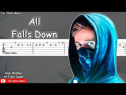 Alan Walker - All Falls Down Guitar Tutorial