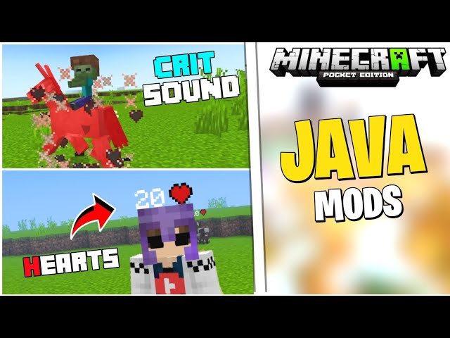 Top 5 Java Mods For Minecraft PE || Best Mods And Addon For MCPE class=