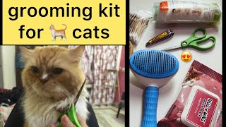 Grooming Kit For Cat || 5 CAT GROOMING PRODUCTS!! by leoko vlog 522 views 1 month ago 3 minutes, 17 seconds