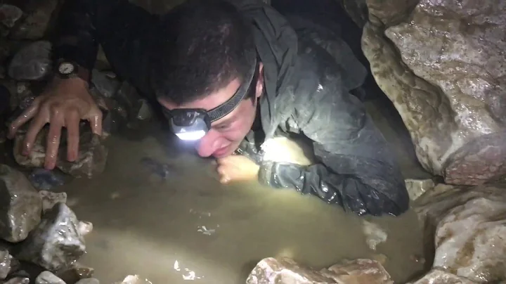Morris Cave, Swimming in an Underground Lake