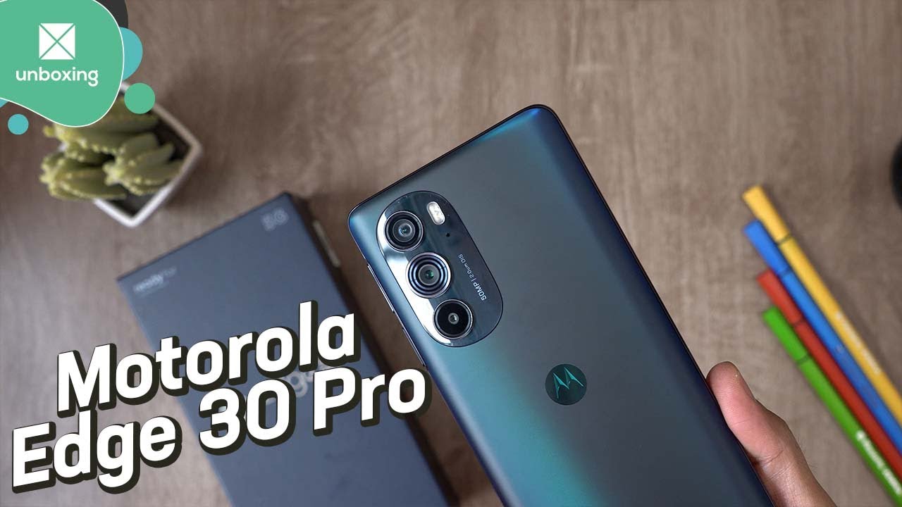 Motorola Edge 30 Pro  Unboxing en español 