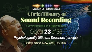 23 of 36: Psychologically Ultimate Seashore (excerpt) (1969) environments Irv Teibel