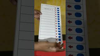 Dummy Electronic Voting Machine