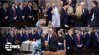 FULL: Trump, JD Vance, Zelensky, Netanyahu, Rubio & Hegseth Attend Lindsey's Funeral Tribute | AC1E