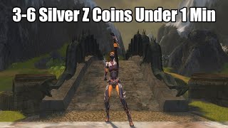 Zen Daijun ZVQ Easy 3-6 Silver Z Coins Under 1 Min | Guild Wars 2019 | Silver Zaishen Coin Farm FAST