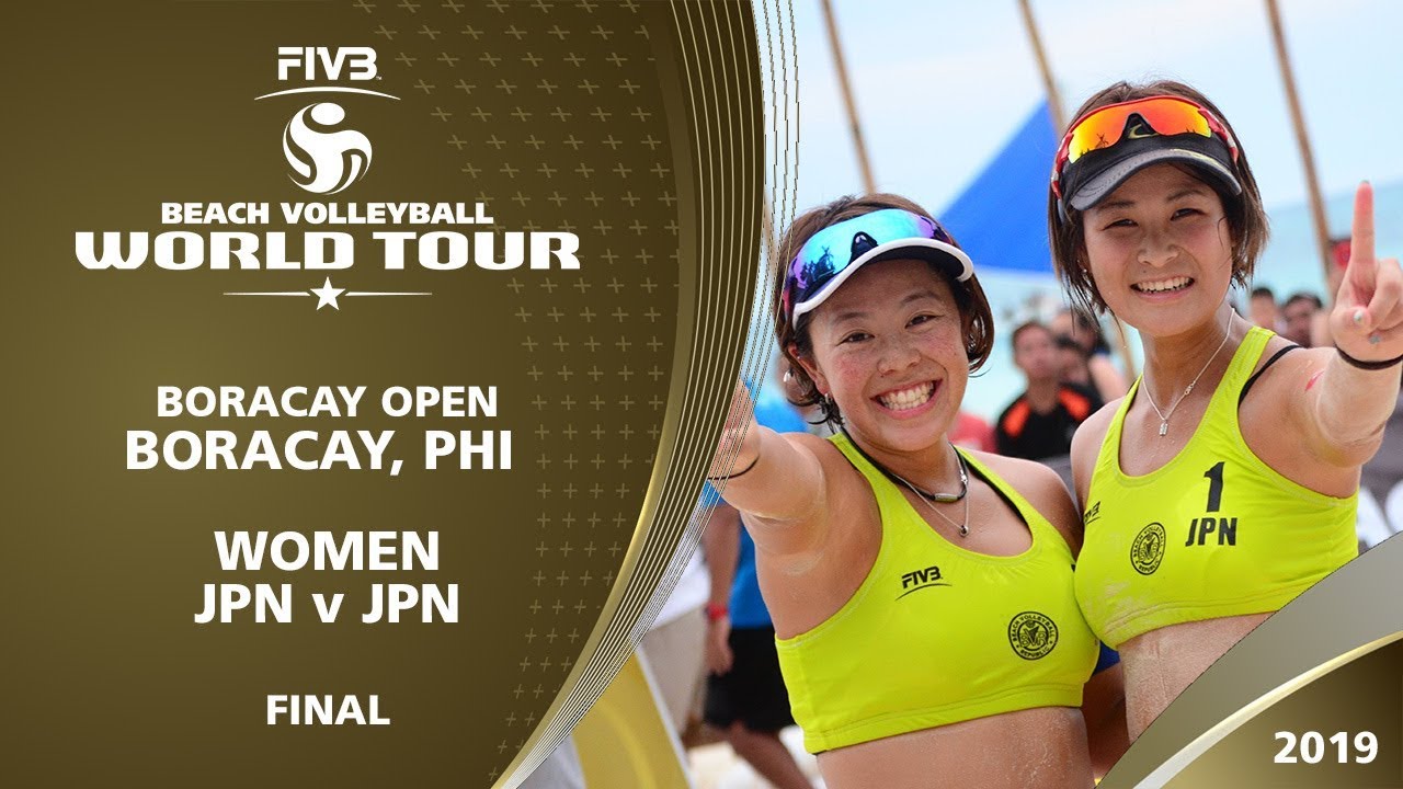Women's Gold Medal JPN vs JPN 1* Boracay (PHI) 2019 FIVB Beach