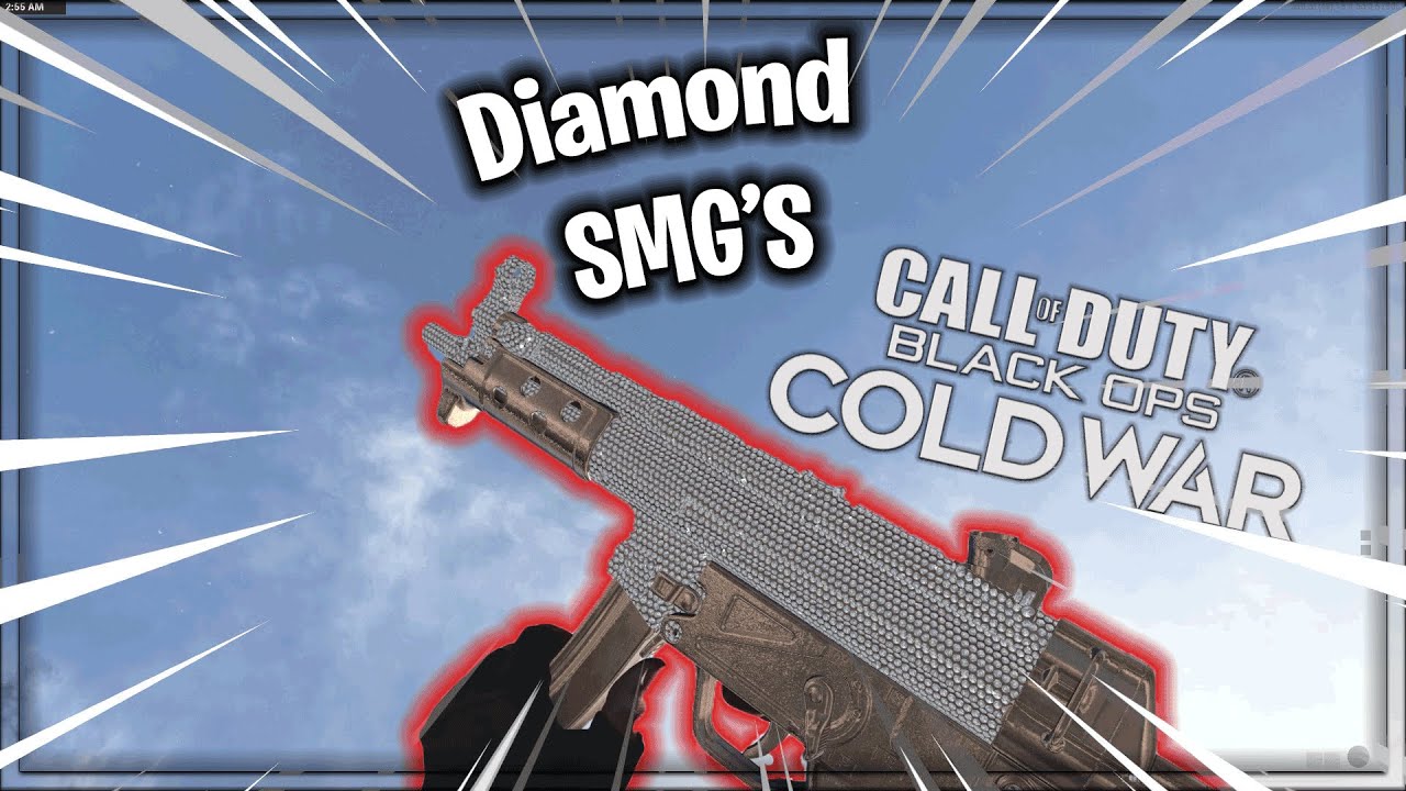 Call of Duty Cold War Diamond Sub Machine Guns
