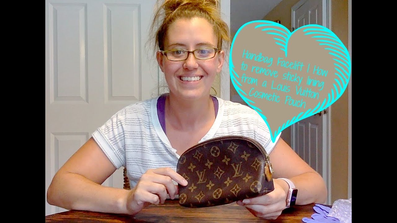 How to fix peeling or stickiness in Louis Vuitton bags and linings