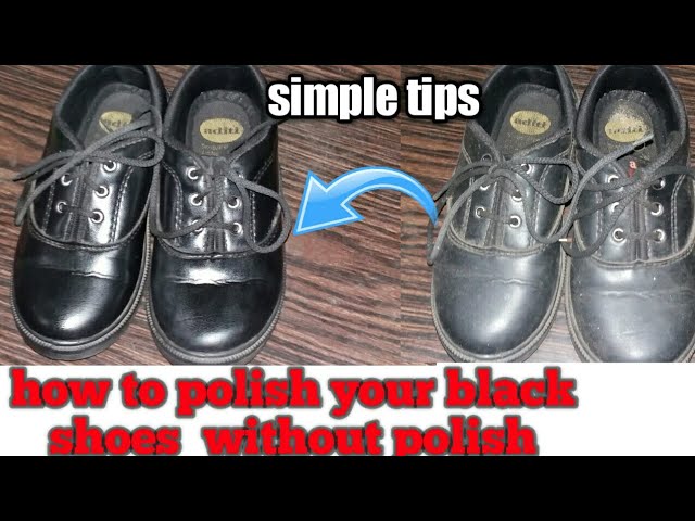 How to Fire Shine Low-Quarter Shoes 