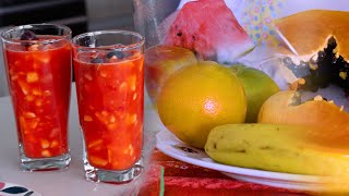 Receta refrescante de SALPICÓN DE FRUTAS o TUTIFRUTI o TISANA : La bebida perfecta para el verano