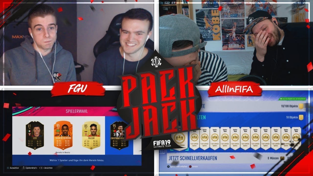 FIFA 19: Player Pick PACK JACK vs ALL IN FIFA 💥🔥