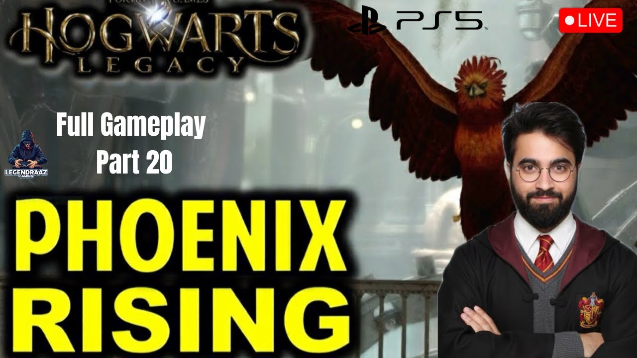 Phoenix Rising Ps5 😱Phoenix Rising Quest Is INSANE Full Gameplay Part 20 | Hogwarts Legacy ...