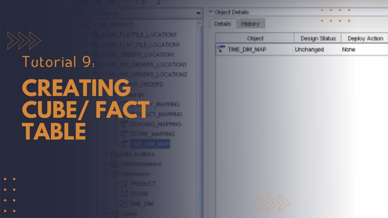 Tutorial 9 : Creating Cube/ Fact Table - Datawarehouse Oracle - TY BSc ...