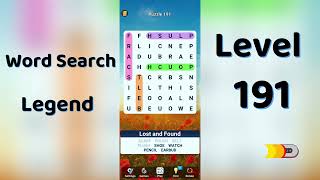 Word Search Legend Level 191 Answers 🔠 | Puzzle Game Answers & Tips | Go Answer screenshot 3