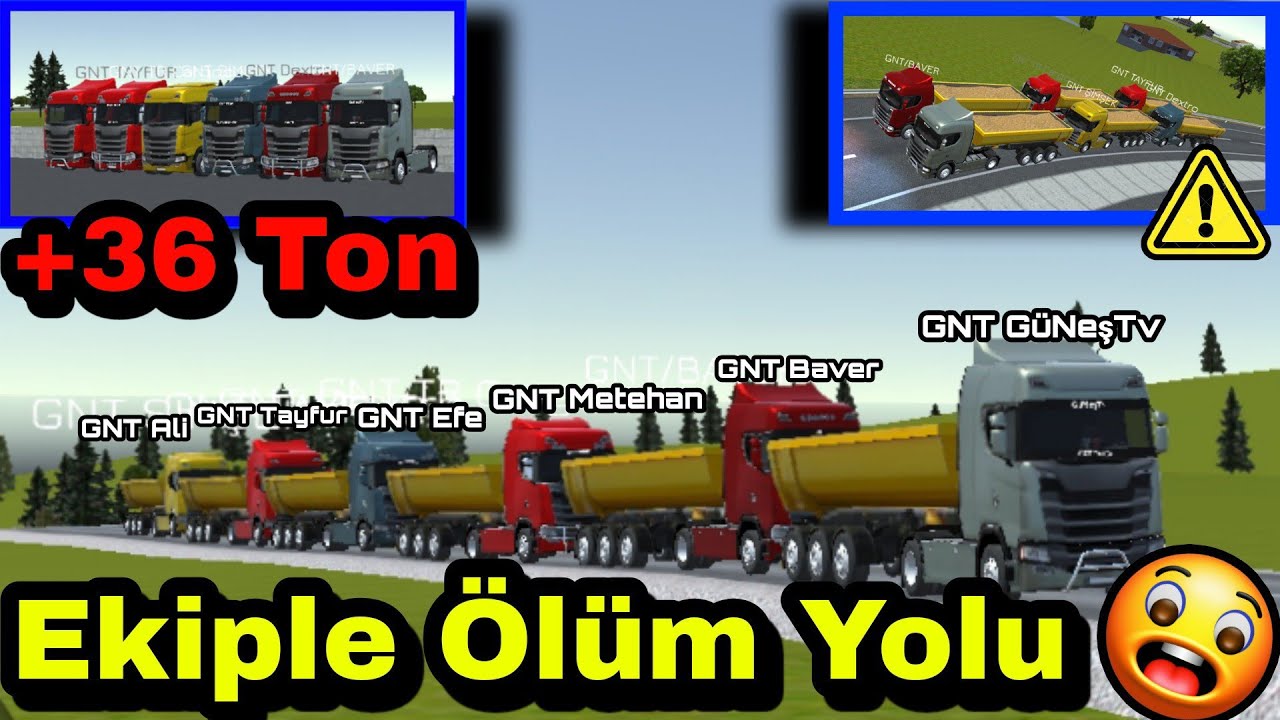 🔴Ekip İle Ölüm Yolu Konvoy'u // Cargo Simulator 2021 Türkiye