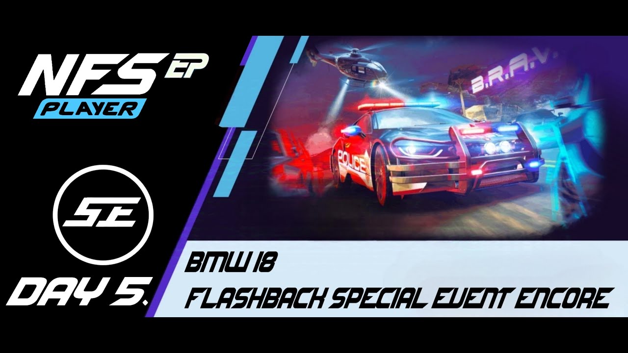 ⭐⭐⭐⭐│BMW i8 Need For Speed No Limits: FLASHBACK SPECIAL EVENT ENCORE Day 5.