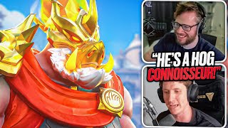 Killing Twitch Streamers with my Hog! w/ reactions | Overwatch 2