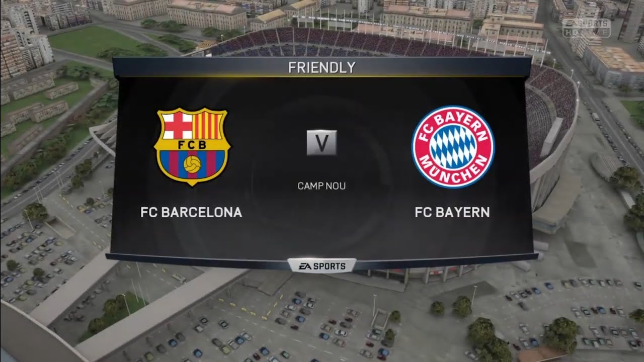 Barcelona vs Bayern Munich | FIFA 15 PS4 Gameplay