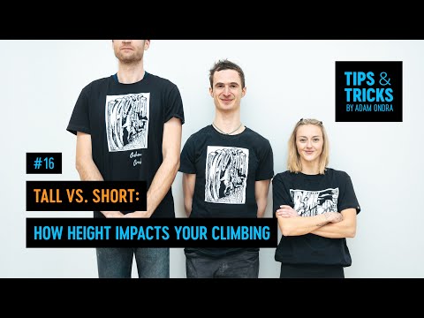 Tall vs. Short: How Height Impacts Your Climbing | ⚡ Tips & Tricks by Adam Ondra
