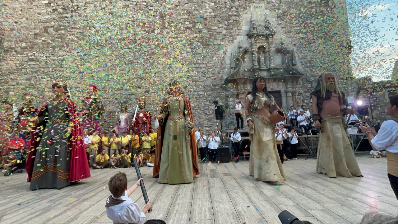 “Caballito Volador” Ball dels 6 Gegants de Moià - 43a Trobada Gegantera a Moià🏺👑