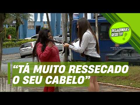 She talked badly about the women's hair and drove them all crazy! | RedeTV! Pranks