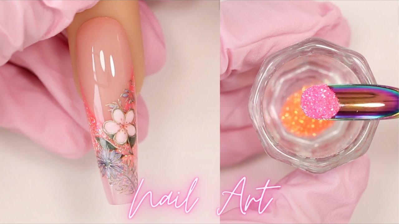 Acrylic Nails 💅🏻✨ Nail Art