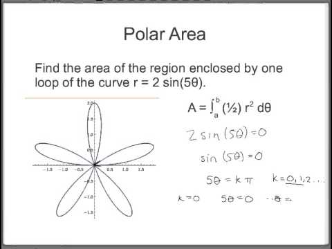 WeBWorK Polar Area